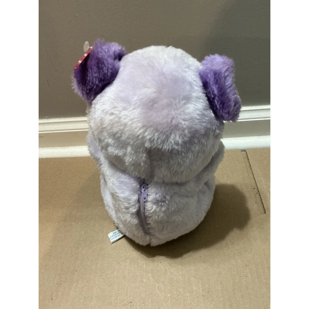 Vintage Musical‎ Lite-Ups Plush Purple Dog Rainbow DanDee Working